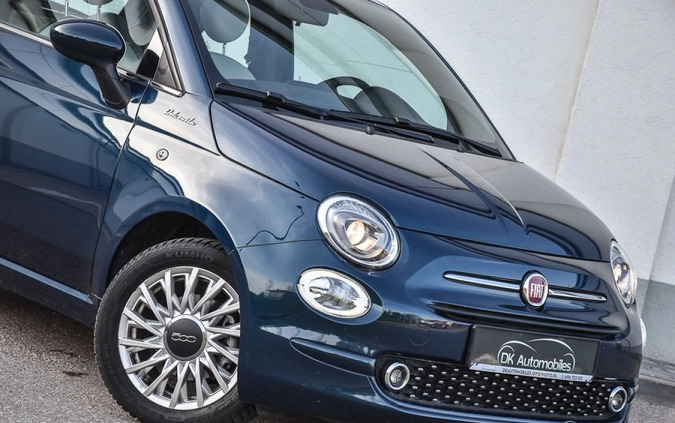 Fiat 500 cena 54858 przebieg: 16000, rok produkcji 2022 z Świebodzice małe 781